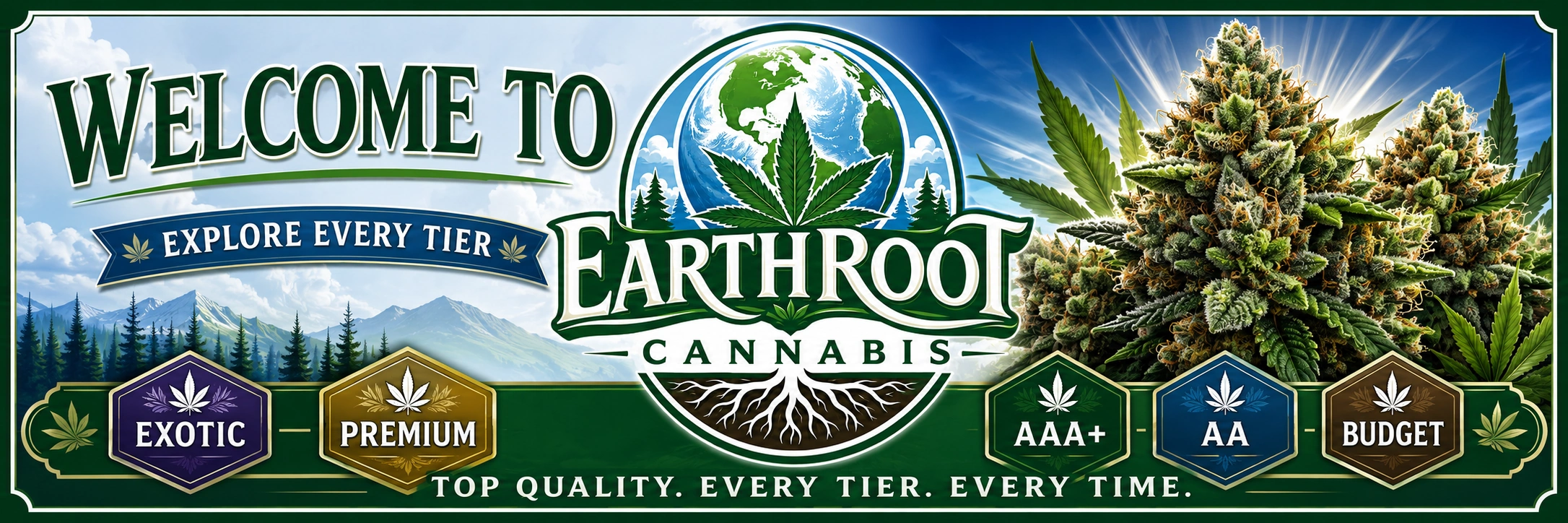 Welcome to EarthRoot Cannabis — Premium Etobicoke Cannabis Dispensary